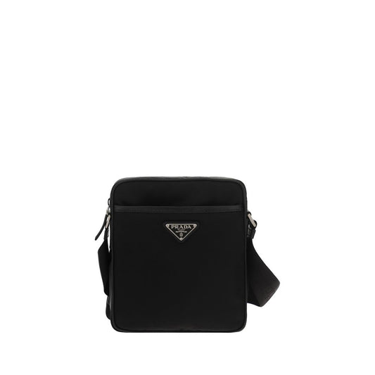 Black Nylon Shoulder Bag