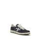Blue Calf Leather Bos Taurus Low Top Sneakers