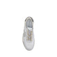 White Calf Leather Bos Taurus Low Top Sneakers