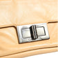 Beige Lambskin Giant Reissue Mademoiselle Lock Flap Bag