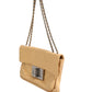Beige Lambskin Giant Reissue Mademoiselle Lock Flap Bag