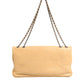 Beige Lambskin Giant Reissue Mademoiselle Lock Flap Bag
