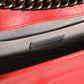 Red Diamond Stitch Calfskin Leather New Medium Boy Bag
