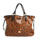 Visetos Leopard Aren Medium Shopper Tote
