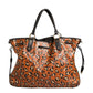 Visetos Leopard Aren Medium Shopper Tote