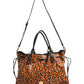 Visetos Leopard Aren Medium Shopper Tote
