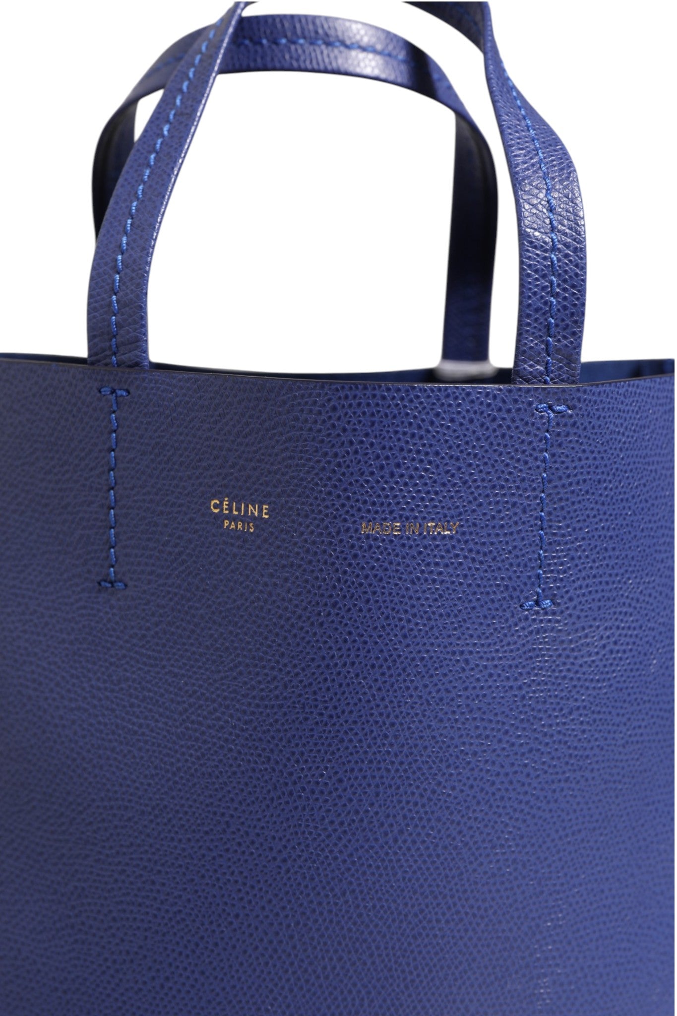 Blue with Gold Tote Bag