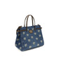 Blue Cotton Shoulder Bag