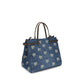 Blue Cotton Shoulder Bag