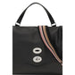 Black Calf Leather Bos Taurus Handbag