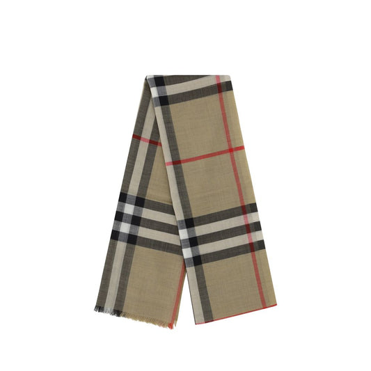 Beige Silk Foulard