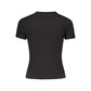 Black Cotton Women's T-Shirt