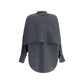 Gray Wool Dress Shirt