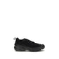 Black Polyester Athletic Sneakers