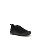 Black Polyester Athletic Sneakers