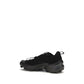 Black Polyester Athletic Sneakers