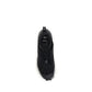Black Polyester Athletic Sneakers