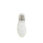 White Calf Leather Bos Taurus Low Top Sneakers