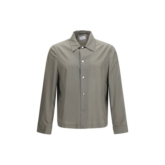 Bicolor Silk Jacket