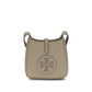 Beige Calf Leather Bos Taurus Shoulder Bag