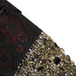 Black Red Embellished Derby Dress Formal Shoes