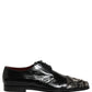Black Embellished Men Derby Dress Formal Shoes