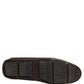 Brown Deerskin Leather Driver Loafers Shoes