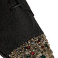 Black Embellished Men Derby Dress Formal Shoes