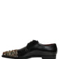 Black Embellished Derby Dress Formal Shoes