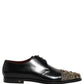Black Embellished Derby Dress Formal Shoes