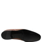 Pink Brocade Men Slip On Dress Loafers Shoes