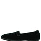 Green Velvet Slip On Men Flats Loafers Shoes