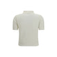 Beige Wool Oves Aries Polo Shirt