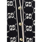 Black Wool Oves Aries Cardigan