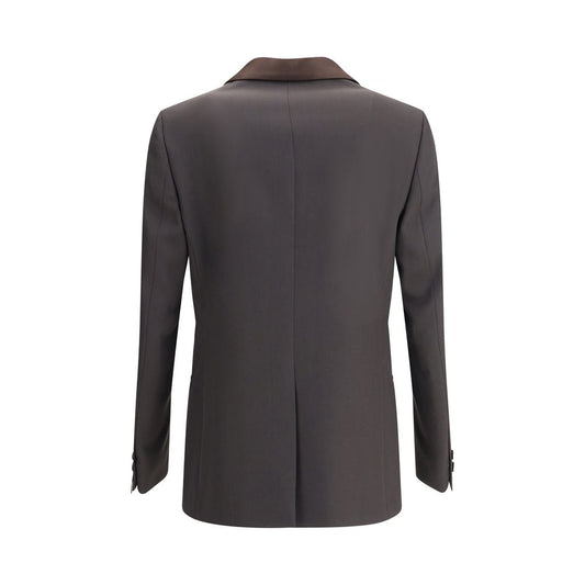 Brown Wool Oves Aries Blazer