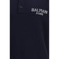 Blue Wool Oves Aries Polo Shirt