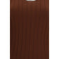 Bordeaux Wool Oves Aries Sleeveles T-Shirt