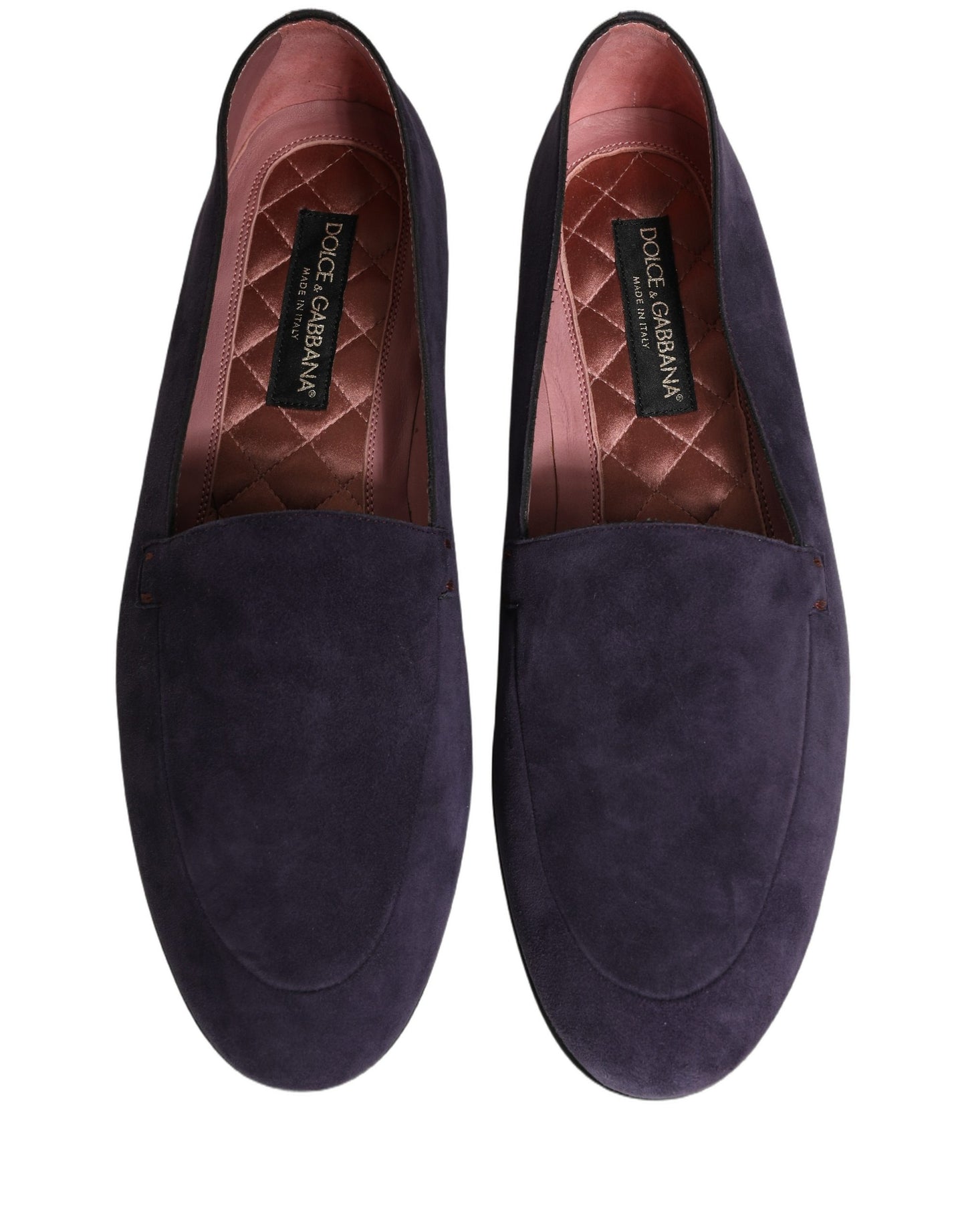 Violet Velvet Slip On Men Flats Loafers Shoes
