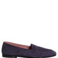 Violet Velvet Slip On Men Flats Loafers Shoes