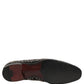 Black Velvet Floral Embellished Loafers Shoes