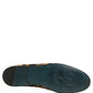 Black Gold Floral Jacquard Dress Loafers Shoes