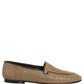 Gold Crystal Embellished Men Loafers Shoes