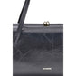 Black Calf Leather Bos Taurus Shoulder Bag
