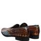 Multicolor Embroidered Sequin Loafers Shoes