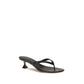 Black Lamb Ovis Aries Aries Flat Sandals
