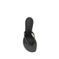 Black Lamb Ovis Aries Aries Flat Sandals