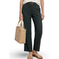 Black Viscose Casual Pants