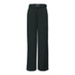 Black Viscose Casual Pants