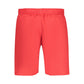 Rosso Polyester Mens Boxer