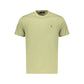 Green Cotton Men's T-Shirt